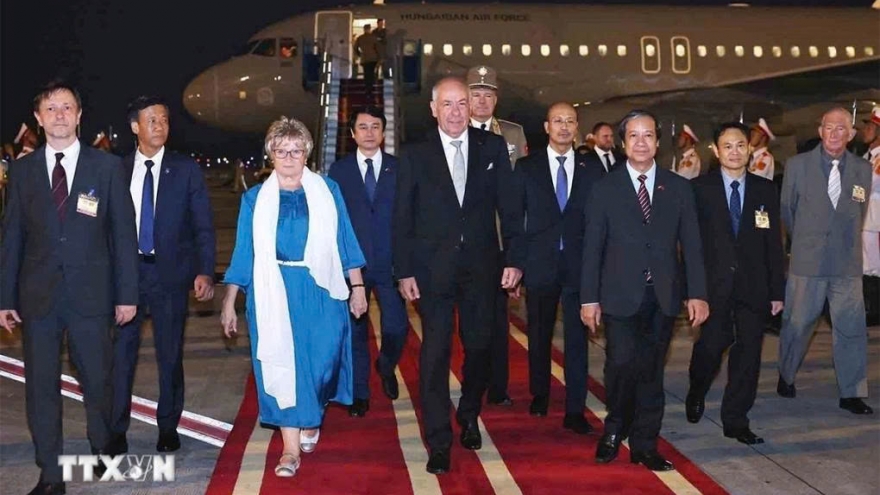 Hungarian President Tamas Sulyok begins Vietnam visit